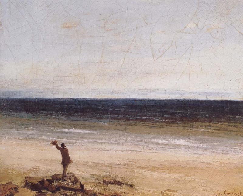 Gustave Courbet The Sea at Palavas